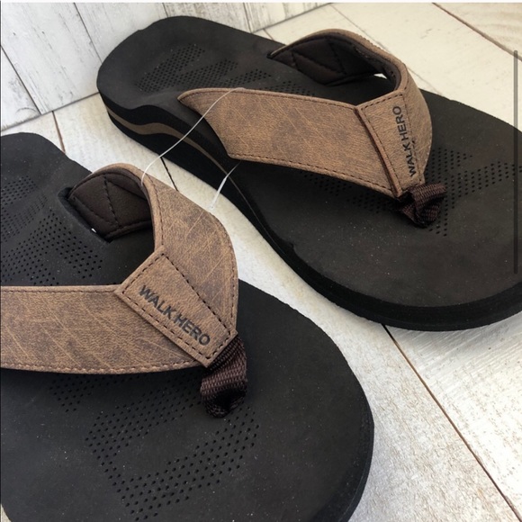 Walk Hero Vegan Leather Slip On Flip 